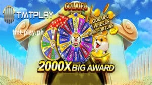 Ang Golaifu slot machine game ay isang lucky wheel themed slot machine game na sinusuportahan ng JDB Gaming. Ang isang fortune pup ay tatatak sa kasaganaan at good luck na paglalakbay sa iyong wealth wheel.