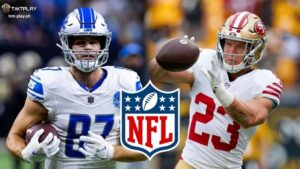 Ang larawang ito ay pinapakita ang NFL-NFC Championship Odds