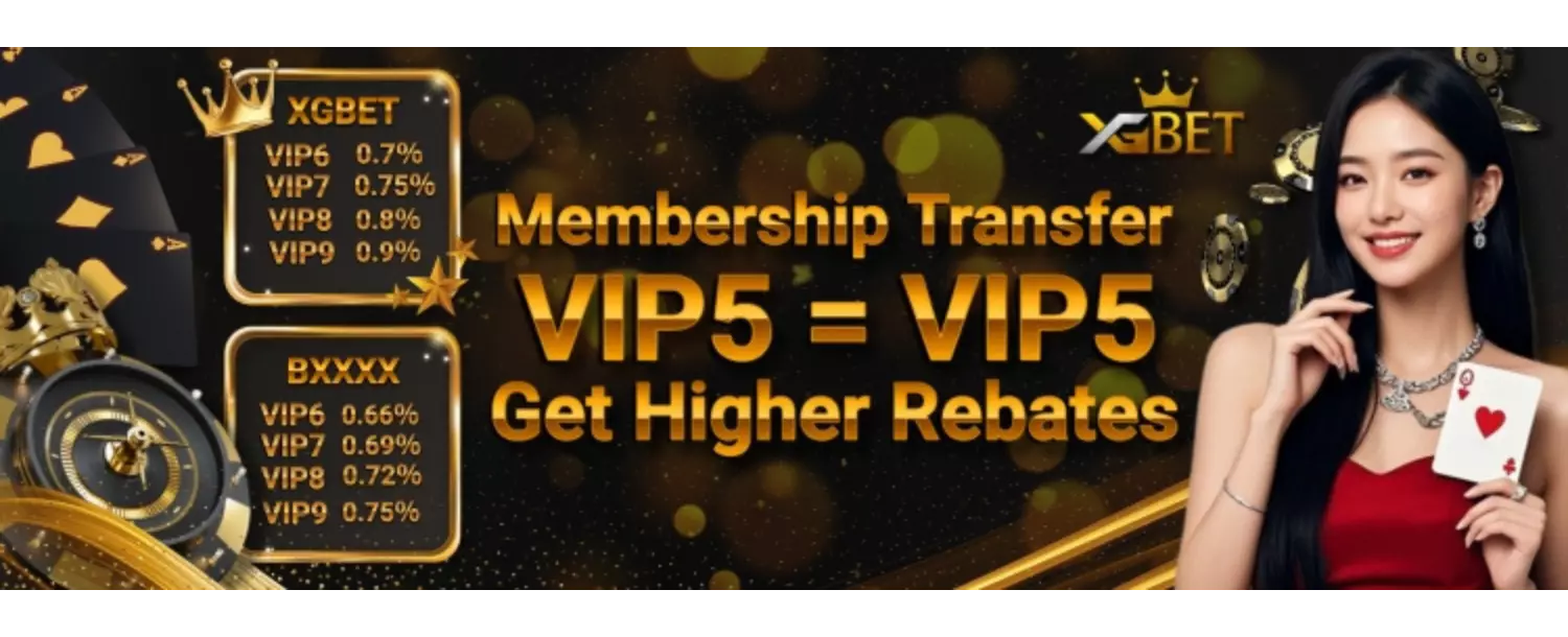 Para sa mga fans ng JILI Super Ace at FaChai Lucky Fortune: Mag-Membership Transfer na sa XGBET para sa 0.9% rebate!